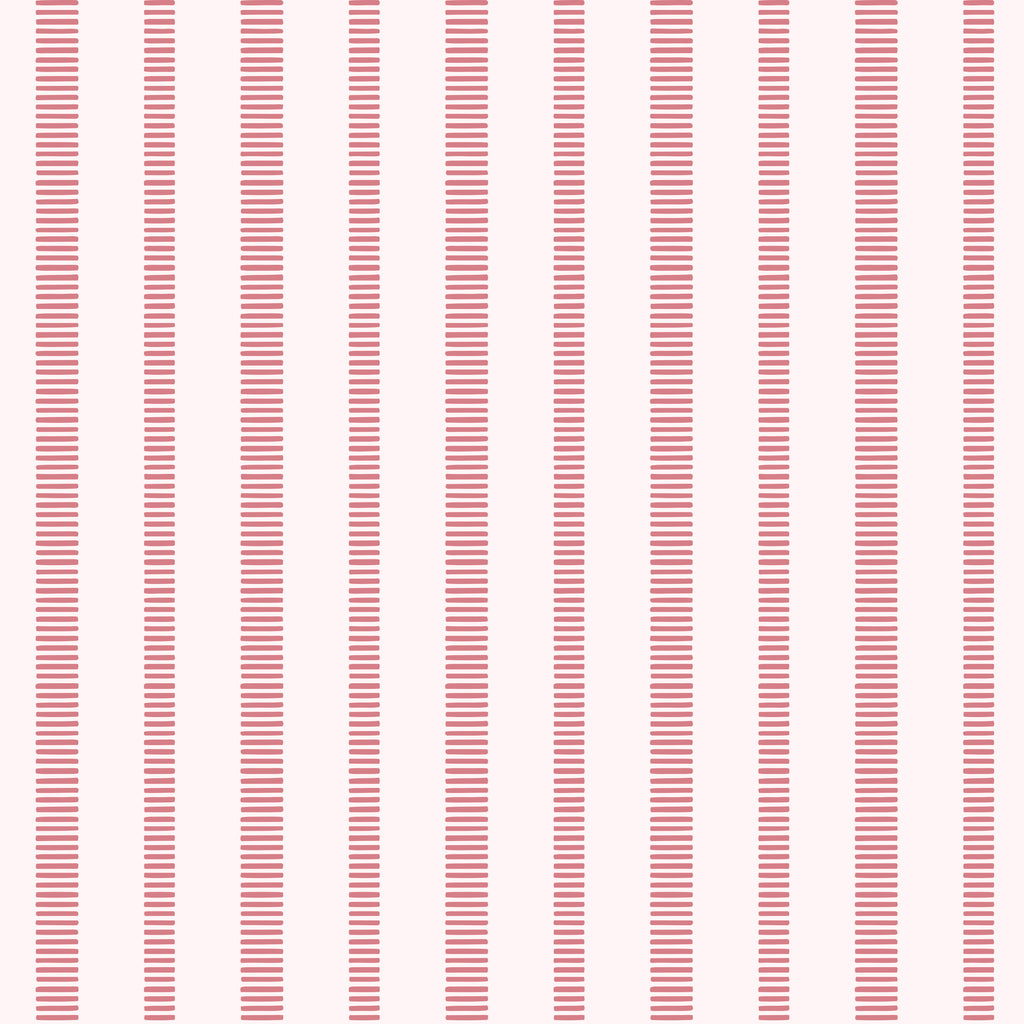 Pink Dash Stripe Wallpaper