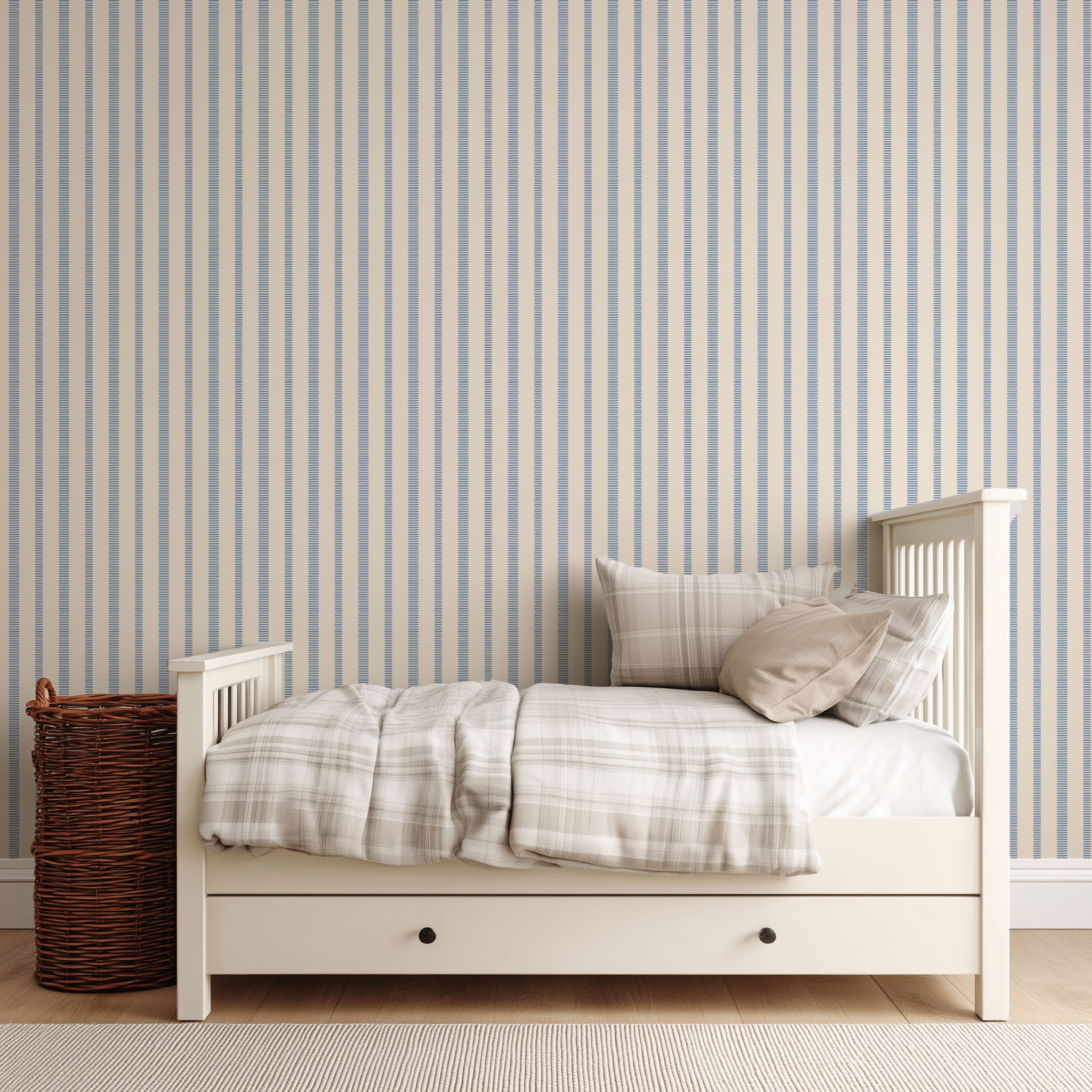 Blue Stripes Wallpaper