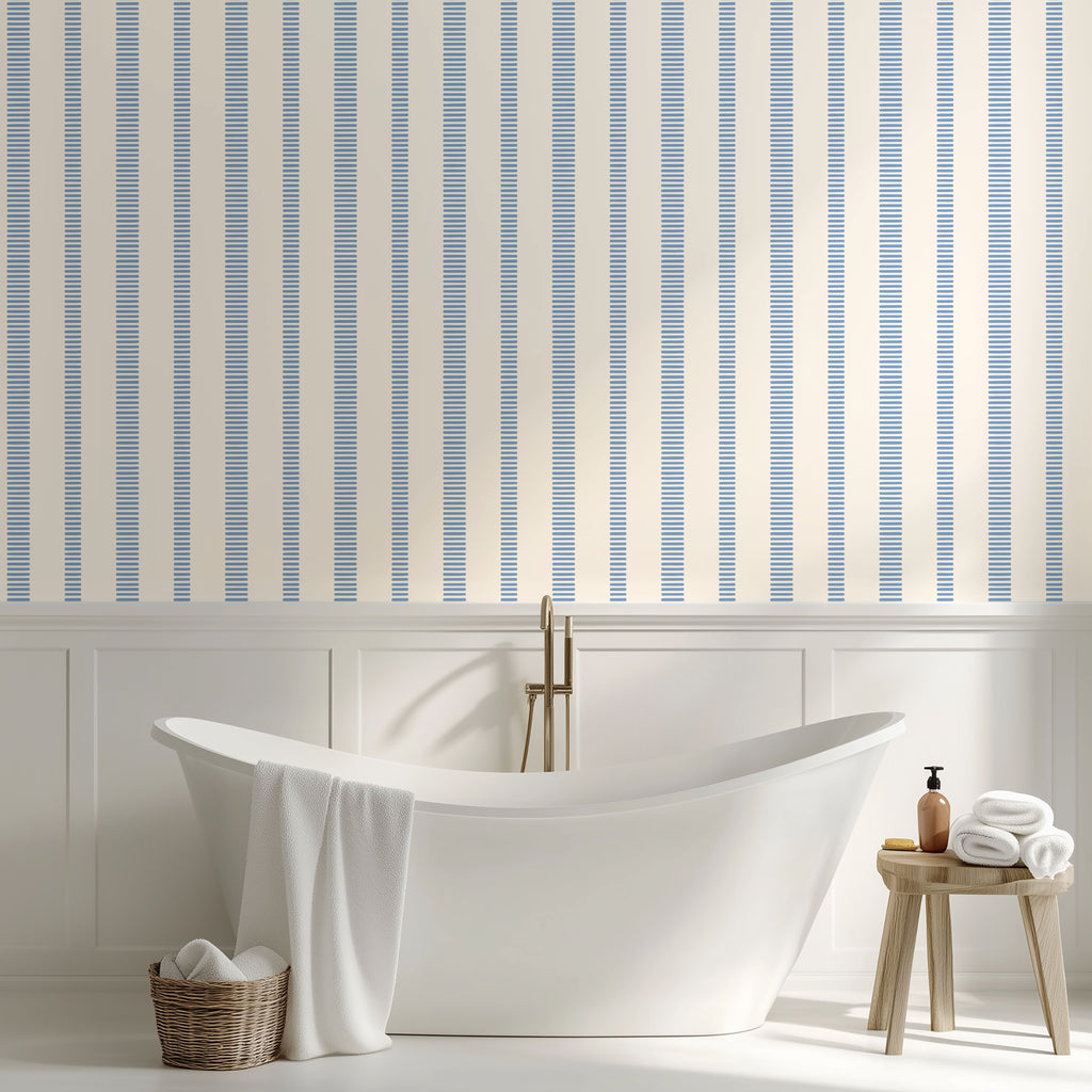 Blue Stripes Wallpaper