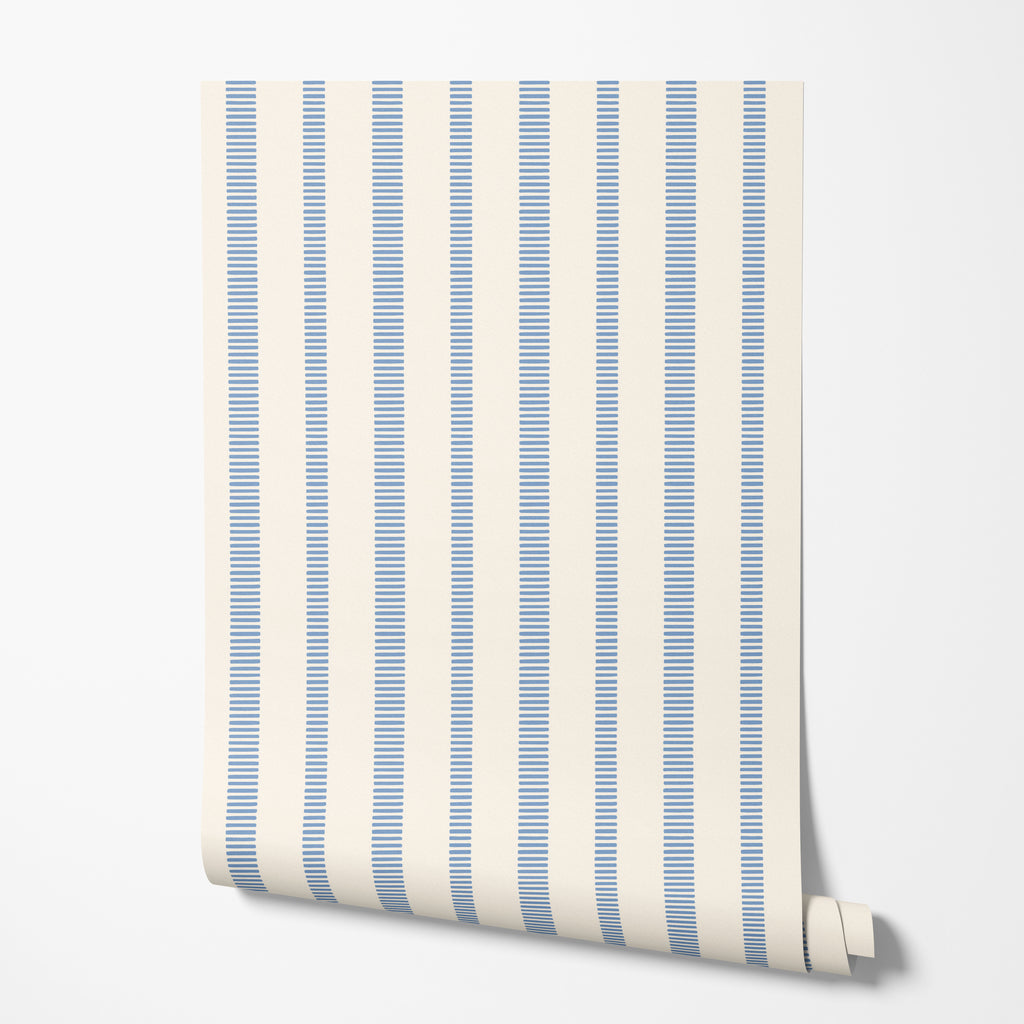 Blue Stripes Wallpaper