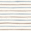 Speckled Coastal Stripe peel and stick wallpaper