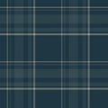 Navy Buffalo Plaid peel and stick wallpaper