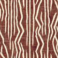 Rust Zebra Stripe peel and stick wallpaper
