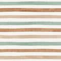 Pastel Sage Terracotta Stripe peel and stick wallpaper