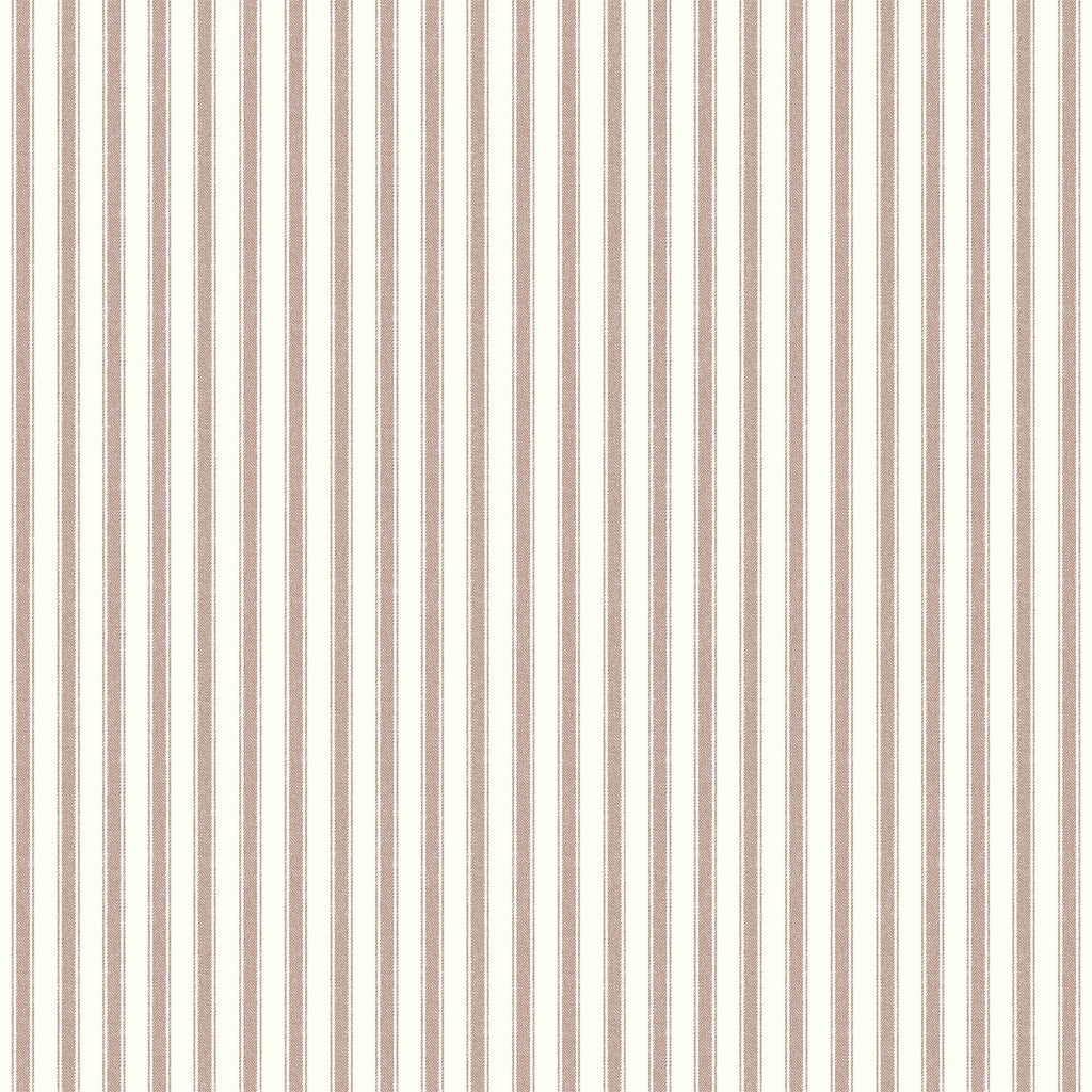 Blush Ivory Pinstripe peel and stick wallpaper