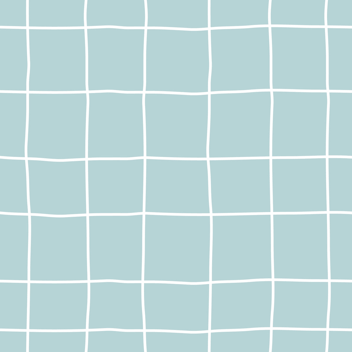 Mist Blue Windowpane peel and stick wallpaper