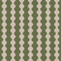 WP424 Olive Wave Wallpaper flat pattern design