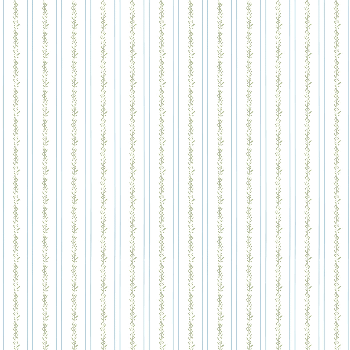 WP425 Leaf Stripe Wallpaper flat pattern design