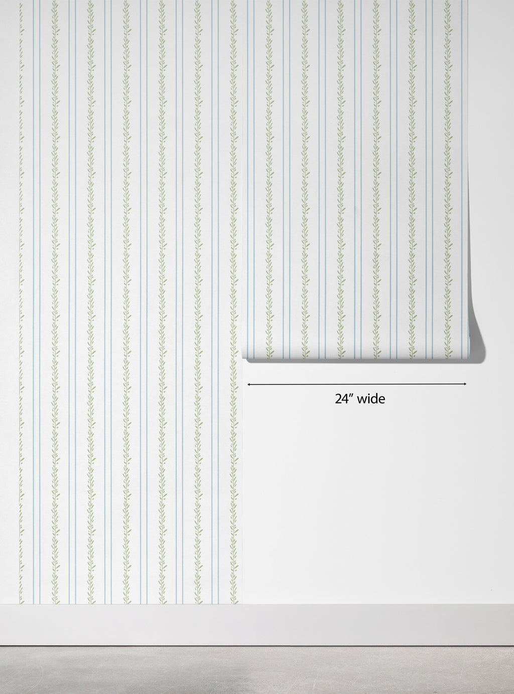 Leaf Stripe Wallpaper WP425-roll-mockup
