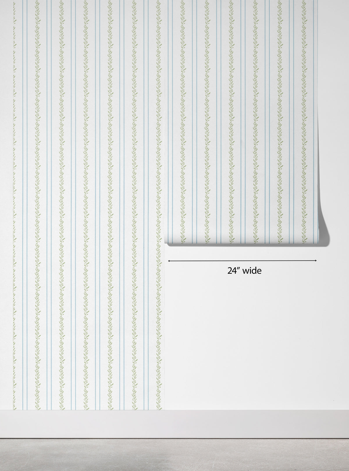 Leaf Stripe Wallpaper WP425-roll-mockup