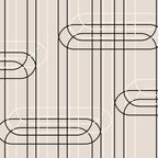 WP429 Geometric Line Wallpaper flat pattern design