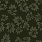 WP431 Olive Botanical Wallpaper flat pattern design