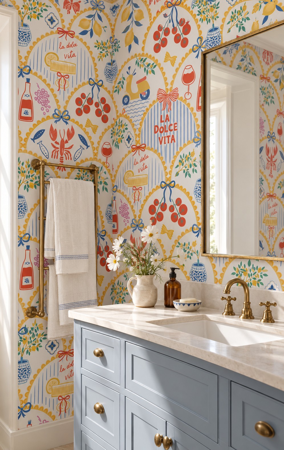 Dolce Vita Wallpaper WP437-bathroom-mockup