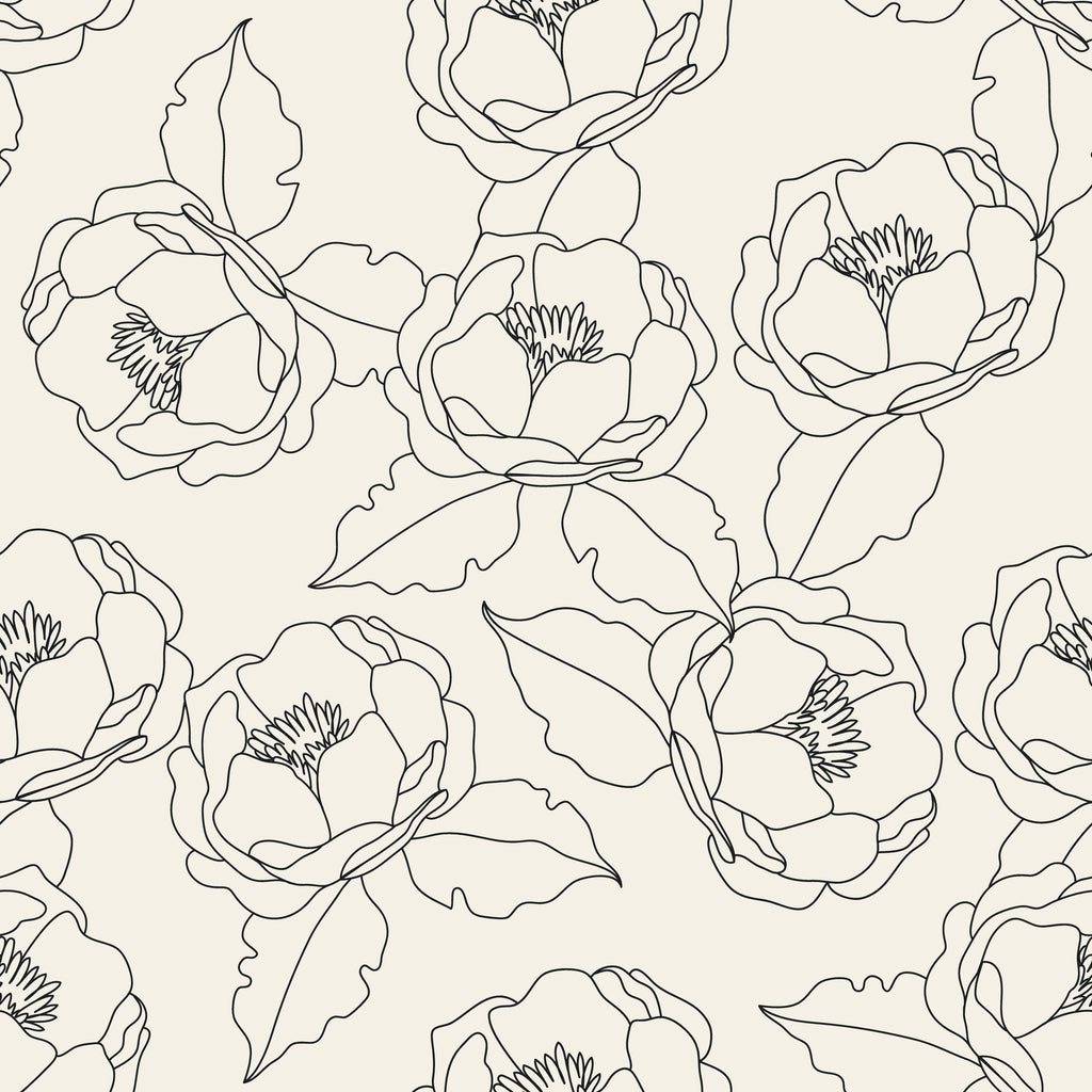 Bloom Sketch Wallpaper