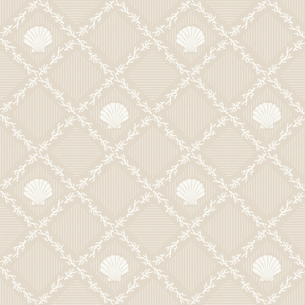 WP448 Floral Lattice Wallpaper flat pattern design