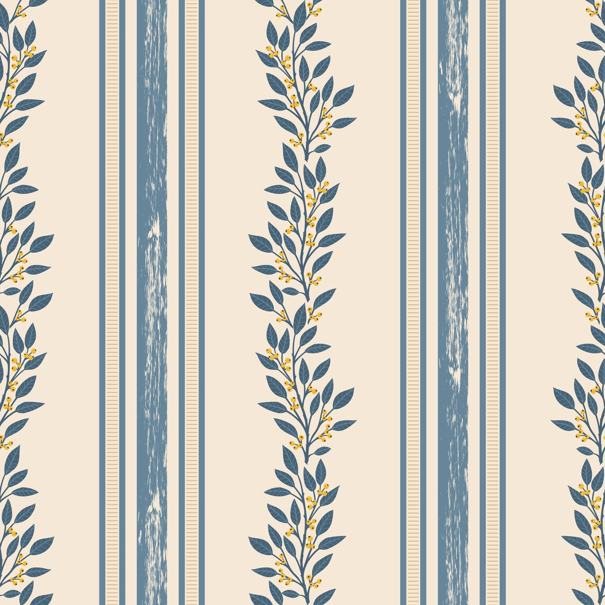 WP458 Berry Stripe Wallpaper flat pattern design