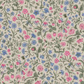 WP478 Garden Botanical Wallpaper flat pattern design