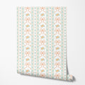 Garden Ribbon Wallpaper