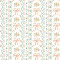 garden ribbon wallpaper, premium peel & stick, 24 inches w sample 12 inchesx12 inches, wallpaper decor