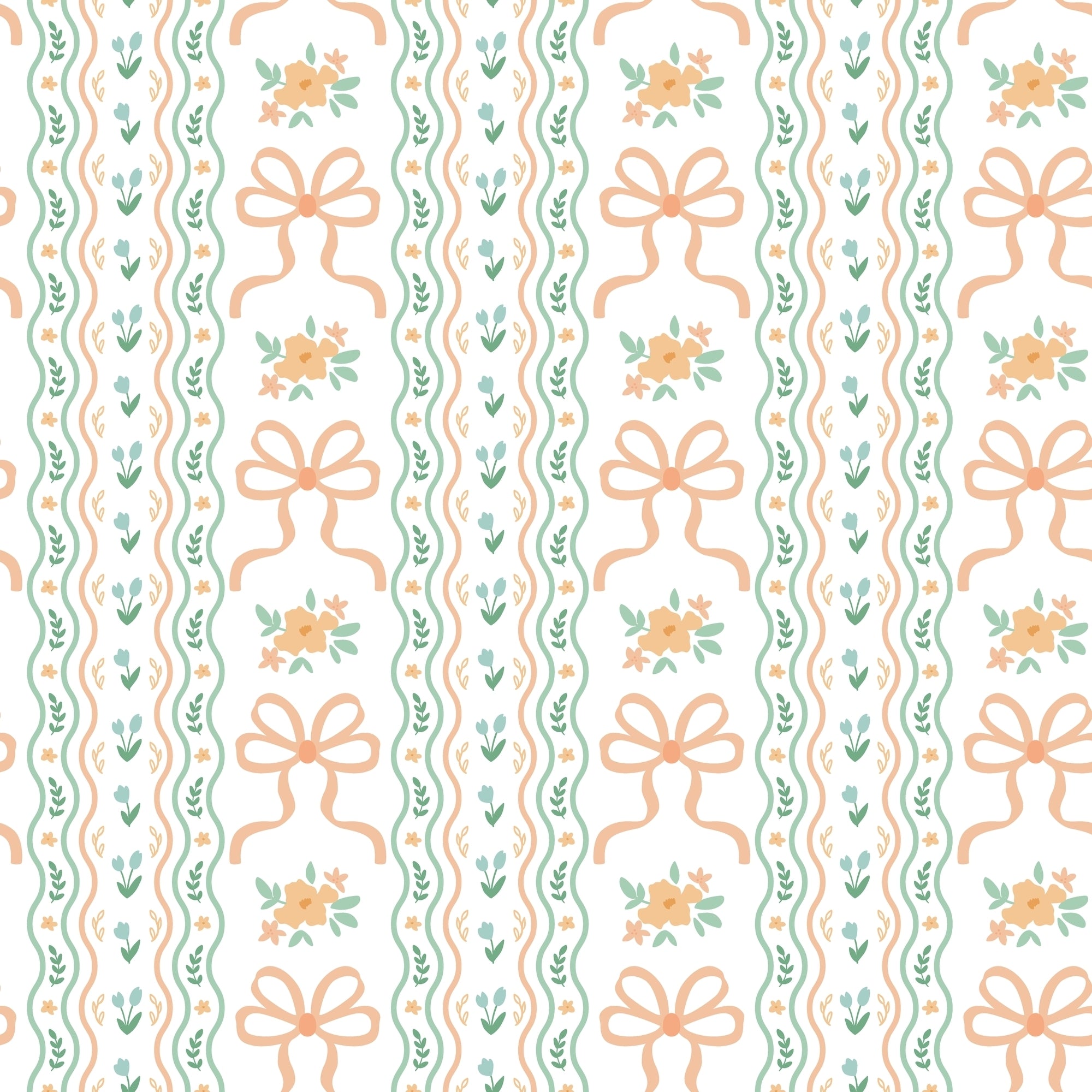 garden ribbon wallpaper, premium peel & stick, 24 inches w sample 12 inchesx12 inches, wallpaper decor