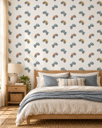 Monster Truck Wallpaper in a styled interior