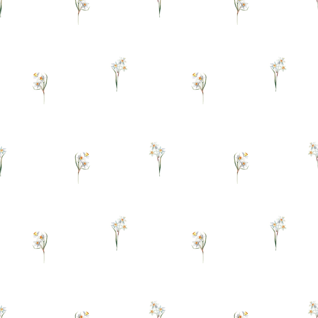 WP499 Meadow Sprig Wallpaper flat pattern design