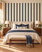 Harbor Heritage Wallpaper styled room view 1