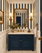 Harbor Heritage Wallpaper styled room view 4