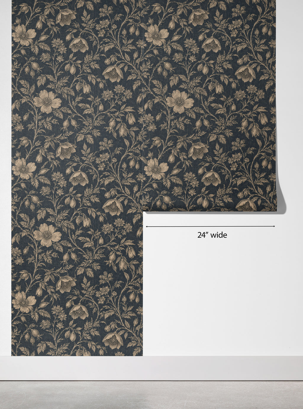 Etched Garden Wallpaper