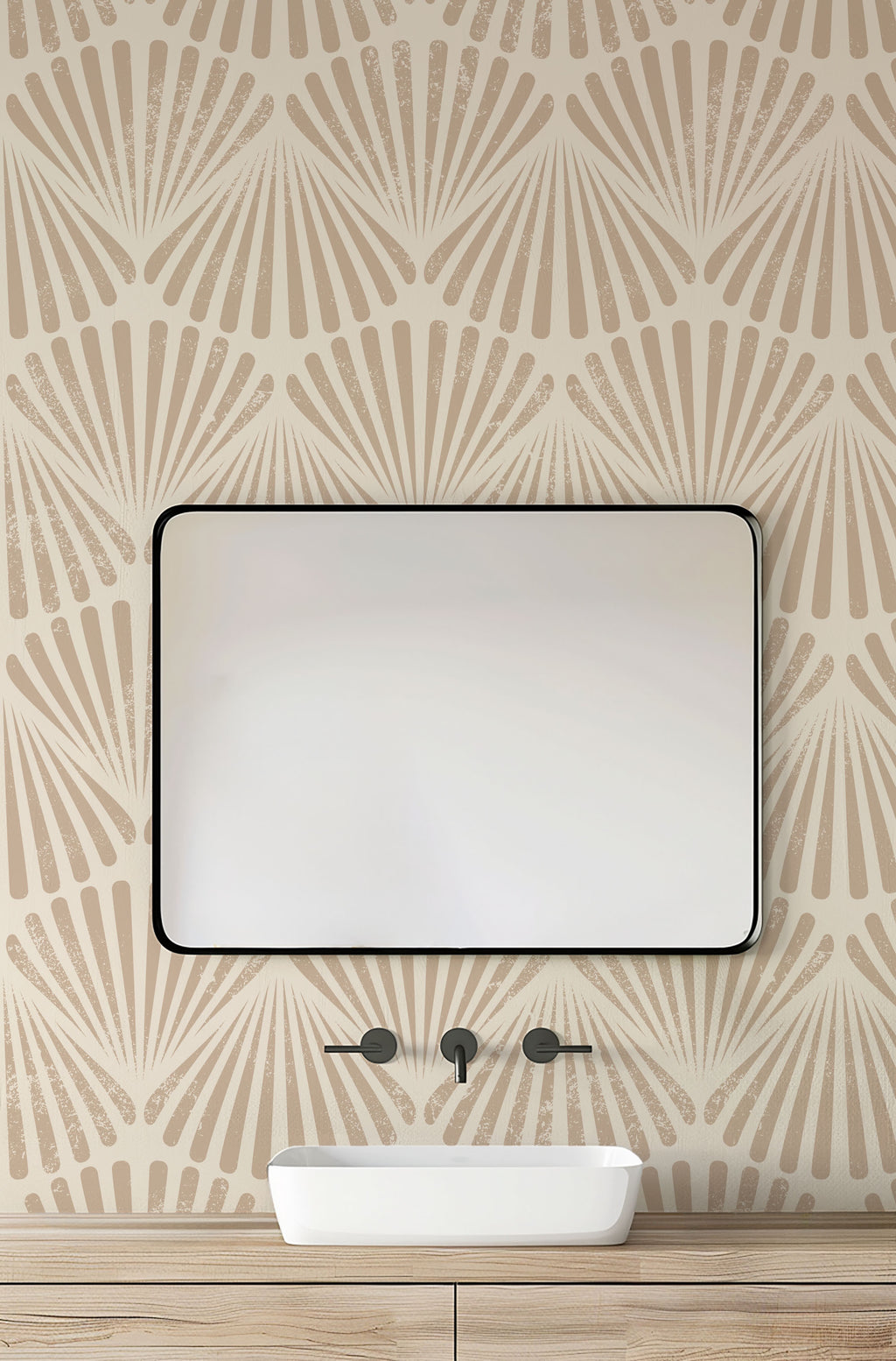 Deco Shell Wallpaper