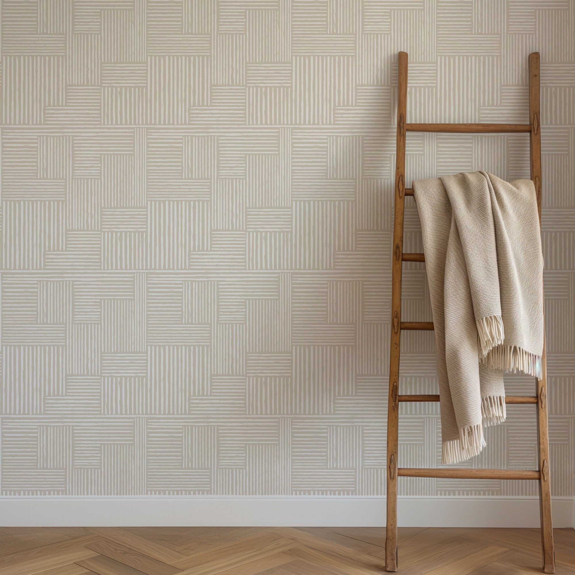 linear wallpaper, premium peel & stick, 2x6 feet 24 inchesx 72 inches, home decor