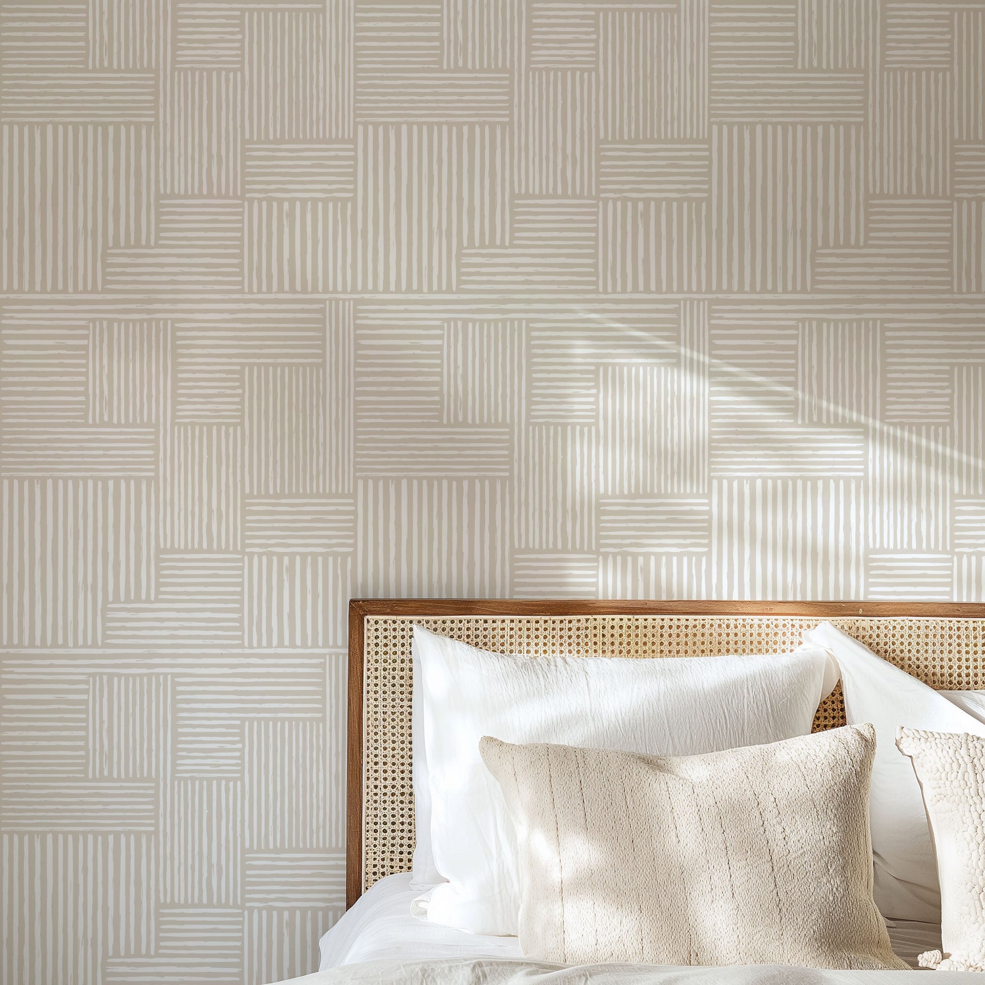 linear wallpaper, premium peel & stick, 2x8 feet 24 inches x 96 inches, home decor