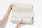 linear wallpaper, premium peel & stick, 2x10 feet 24 inchesx 120 inches, home decor