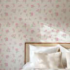little rosie wallpaper, premium peel & stick, 2x8 feet 24 inches x 96 inches, home decor