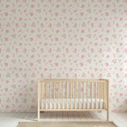 little rosie wallpaper, premium peel & stick, 2x10 feet 24 inchesx 120 inches, home decor