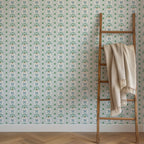 clover bouquet wallpaper, premium peel & stick, 2x10 feet 24 inchesx 120 inches, home decor