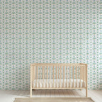 clover bouquet wallpaper, premium peel & stick, 2x4 feet 24 inches x 48 inches, home decor
