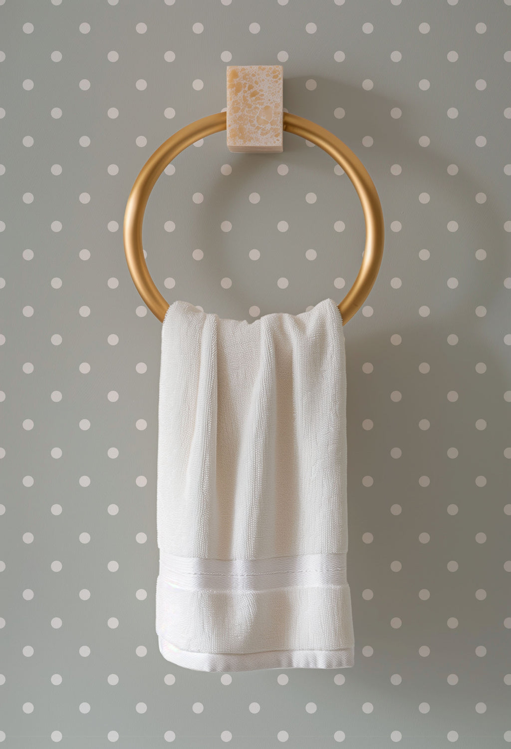 mini polka dots wallpaper, premium peel & stick, 2x4 feet 24 inches x 48 inches, home decor