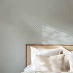 mini polka dots wallpaper, premium peel & stick, 2x8 feet 24 inches x 96 inches, home decor
