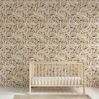 blush peonies wallpaper, premium peel & stick, 2x8 feet 24 inches x 96 inches, home decor