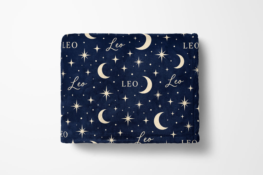 Celestial Baby and Kids Blanket mockup