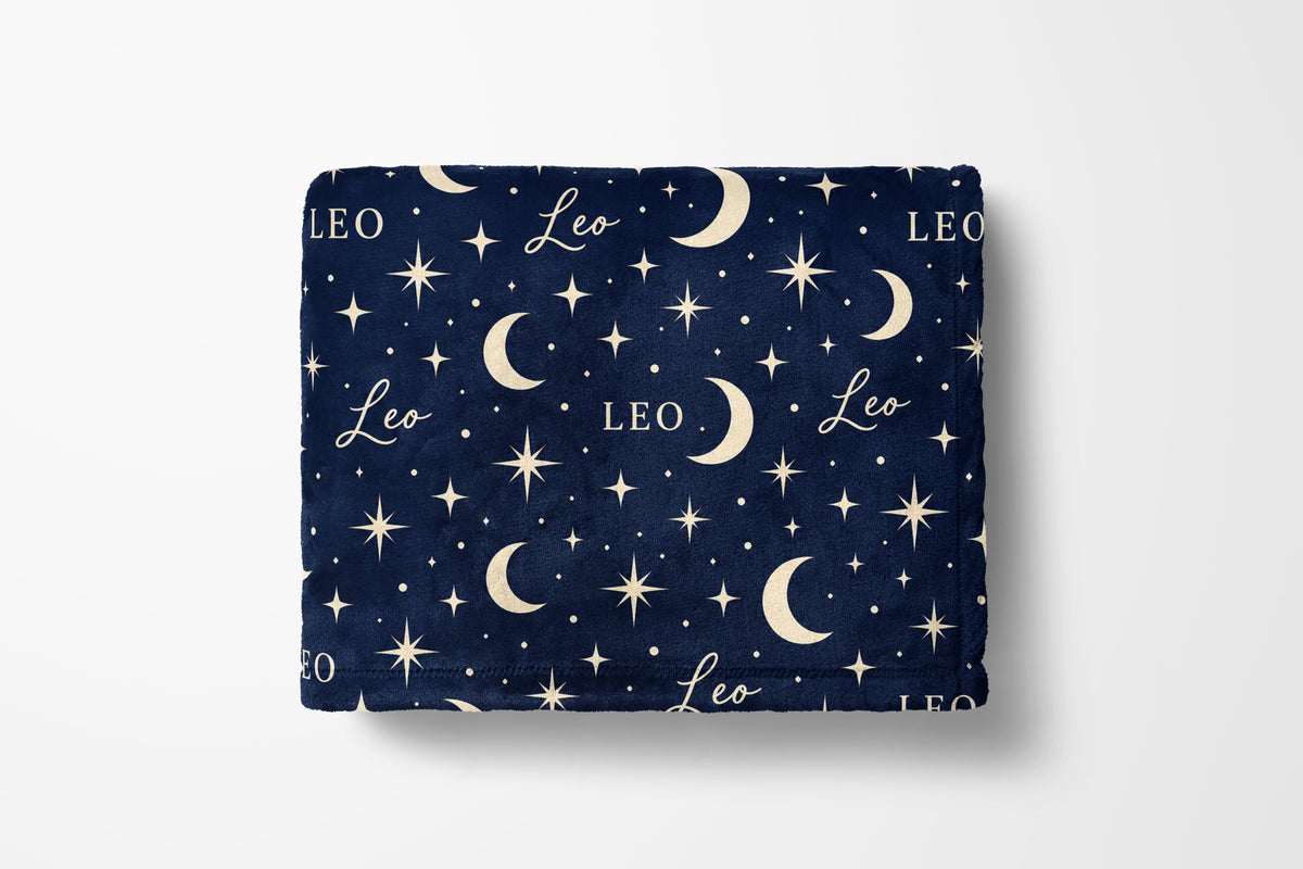 Celestial Baby and Kids Blanket mockup