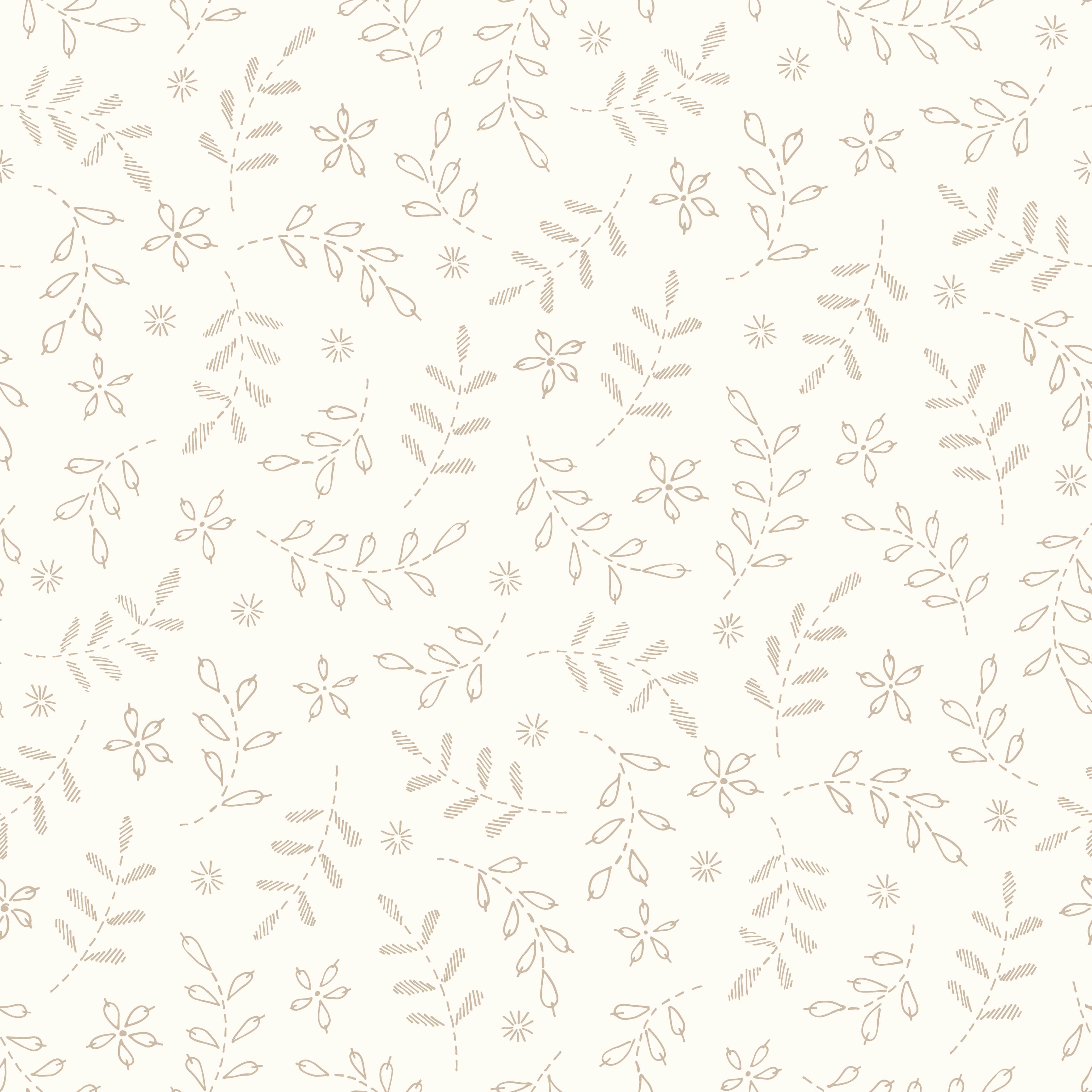 Willowstitch Botanical Wallpaper