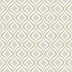 Geometric Ogee Wallpaper