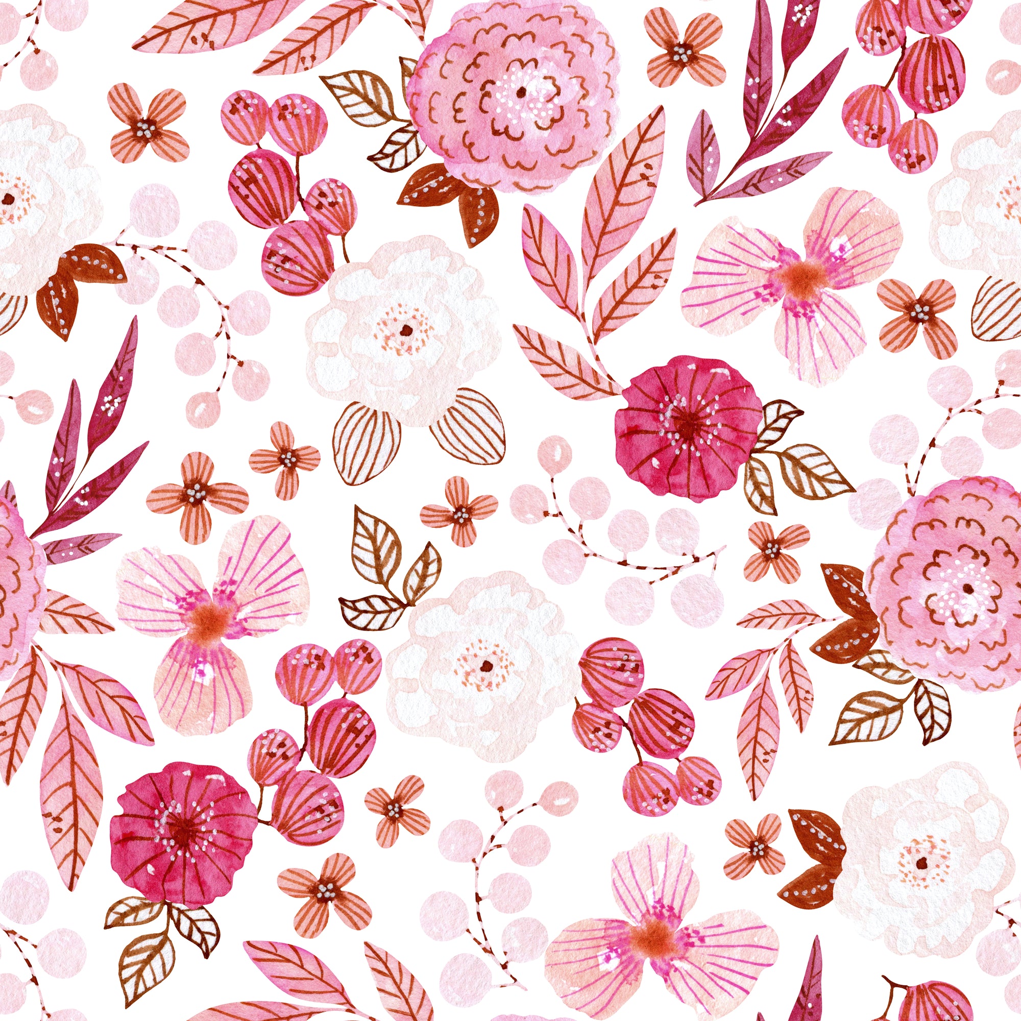cottage rose wallpaper, premium peel & stick, sample 12 inchesx12 inches, floral; pink, wallpaper decor