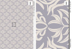 Damask Floral Wallpaper