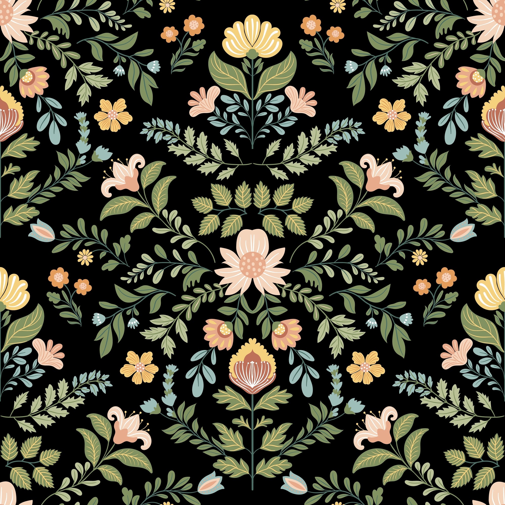 Midnight Garden Wallpaper